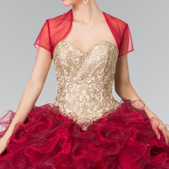 Sweetheart Neck Ballgown Evening Dress GSGL2211 - Picture 3 of 9